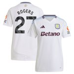 aston villa adidas away shirt 2024-25 – womens with rogers 27 printing Collection | Official Aston Villa FC Gear Online