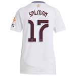 aston villa adidas away shirt 2024-25 – womens with salmon 17 cup printing Collection | Official Aston Villa FC Gear Online