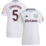 aston villa adidas away shirt 2024-25 – womens with staniforth 5 cup printing Collection | Official Aston Villa FC Gear Online