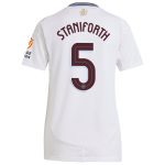 aston villa adidas away shirt 2024-25 – womens with staniforth 5 cup printing Collection | Official Aston Villa FC Gear Online