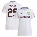 aston villa adidas away shirt 2024-25 – womens with taylor 25 cup printing Collection | Official Aston Villa FC Gear Online