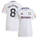 aston villa adidas away shirt 2024-25 – womens with tielemans 8 printing Collection | Official Aston Villa FC Gear Online