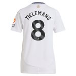 aston villa adidas away shirt 2024-25 – womens with tielemans 8 printing Collection | Official Aston Villa FC Gear Online