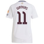 aston villa adidas away shirt 2024-25 – womens with watkins 11 cup printing Collection | Official Aston Villa FC Gear Online