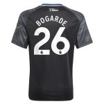 aston villa adidas away shirt 2025-26 – kids with bogarde 26 printing Collection | Official Aston Villa FC Gear Online