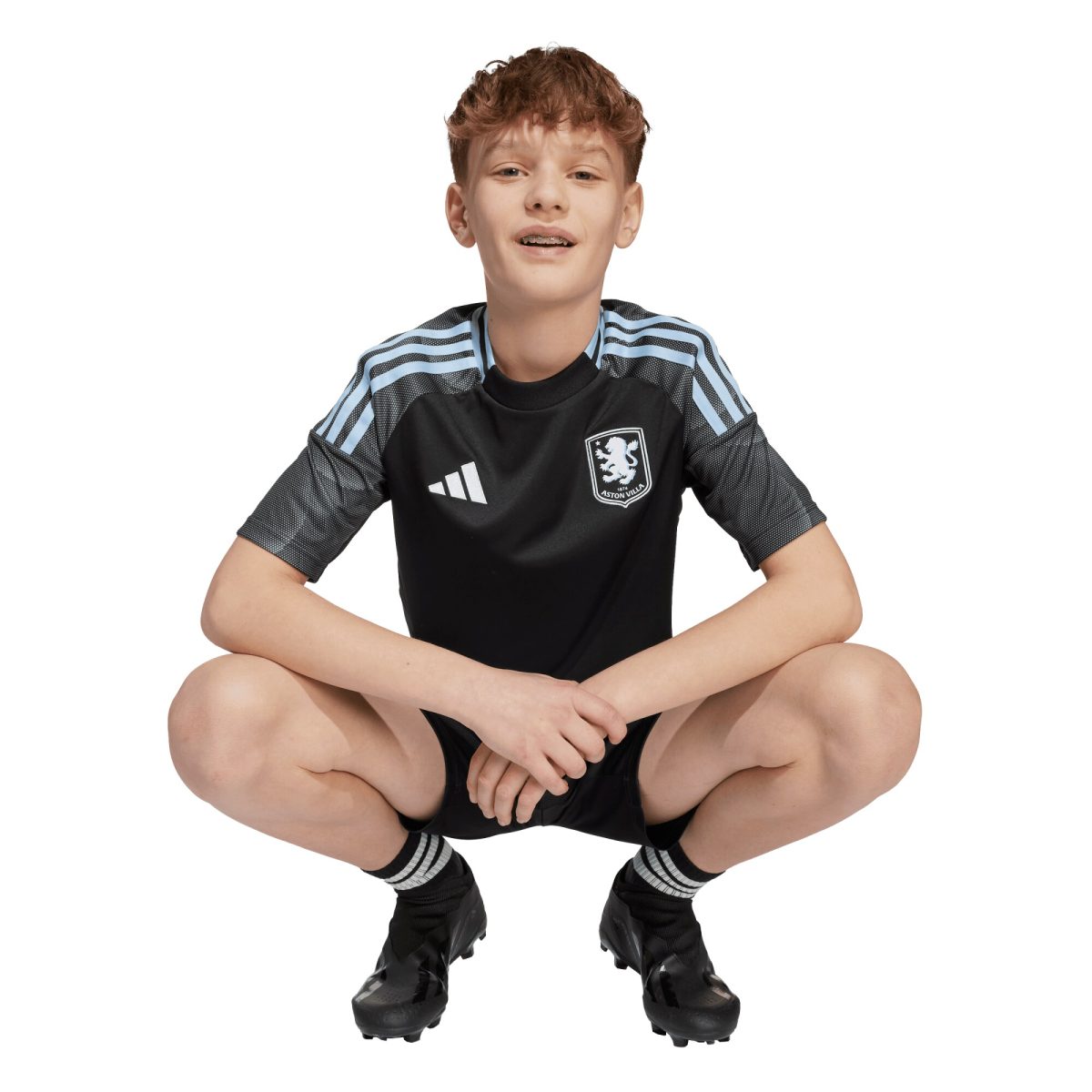 aston villa adidas away shirt 2025-26 – kids with custom printing Collection | Official Aston Villa FC Gear Online