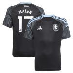aston villa adidas away shirt 2025-26 – kids with malen 17 printing Collection | Official Aston Villa FC Gear Online