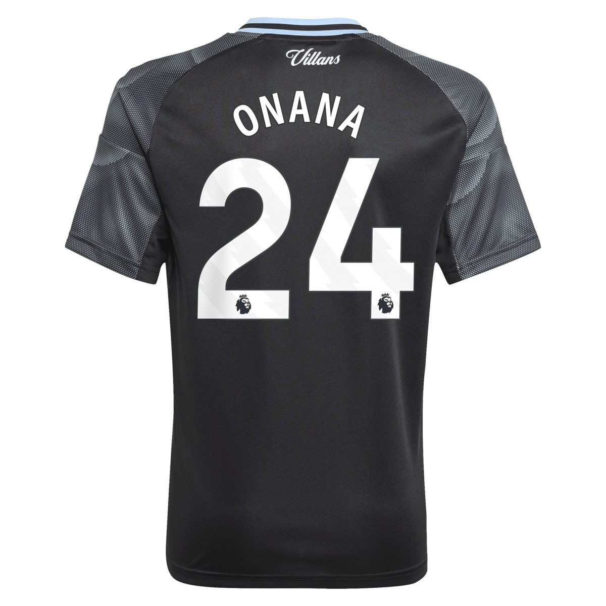 aston villa adidas away shirt 2025-26 – kids with onana 24 printing Collection | Official Aston Villa FC Gear Online