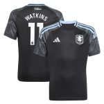 aston villa adidas away shirt 2025-26 – kids with watkins 11 printing Collection | Official Aston Villa FC Gear Online