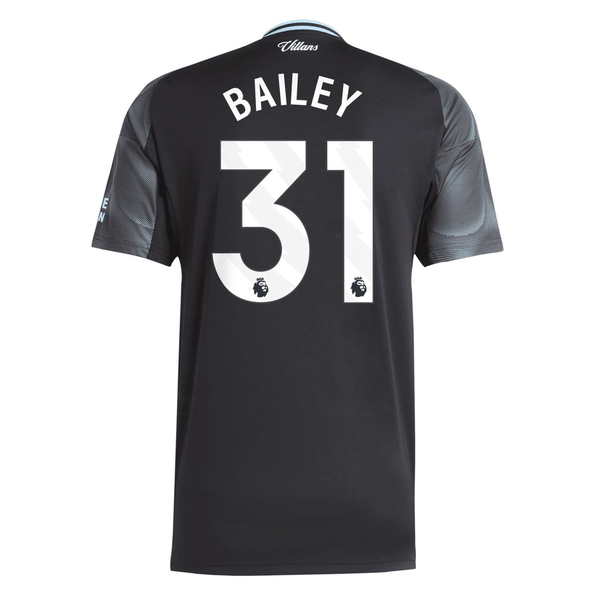 aston villa adidas away shirt 2025-26 with bailey 31 printing Collection | Official Aston Villa FC Gear Online
