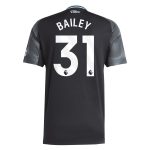 aston villa adidas away shirt 2025-26 with bailey 31 printing Collection | Official Aston Villa FC Gear Online