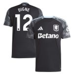 aston villa adidas away shirt 2025-26 with digne 12 printing Collection | Official Aston Villa FC Gear Online