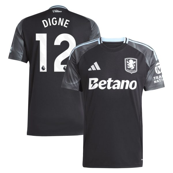 aston villa adidas away shirt 2025-26 with digne 12 printing Collection | Official Aston Villa FC Gear Online