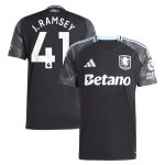 aston villa adidas away shirt 2025-26 with j. ramsey 41 printing Collection | Official Aston Villa FC Gear Online