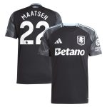 aston villa adidas away shirt 2025-26 with maatsen 22 printing Collection | Official Aston Villa FC Gear Online