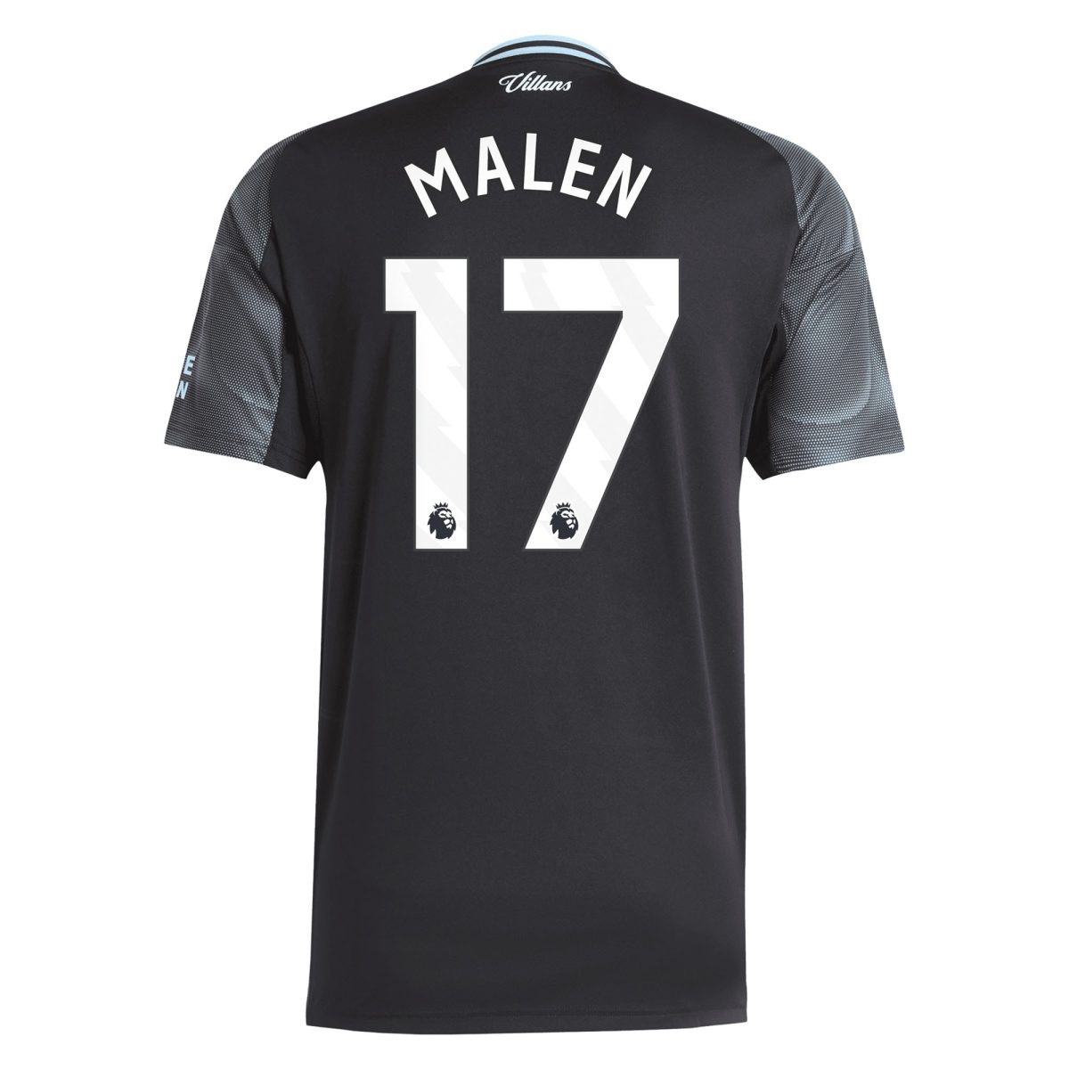 aston villa adidas away shirt 2025-26 with malen 17 printing Collection | Official Aston Villa FC Gear Online