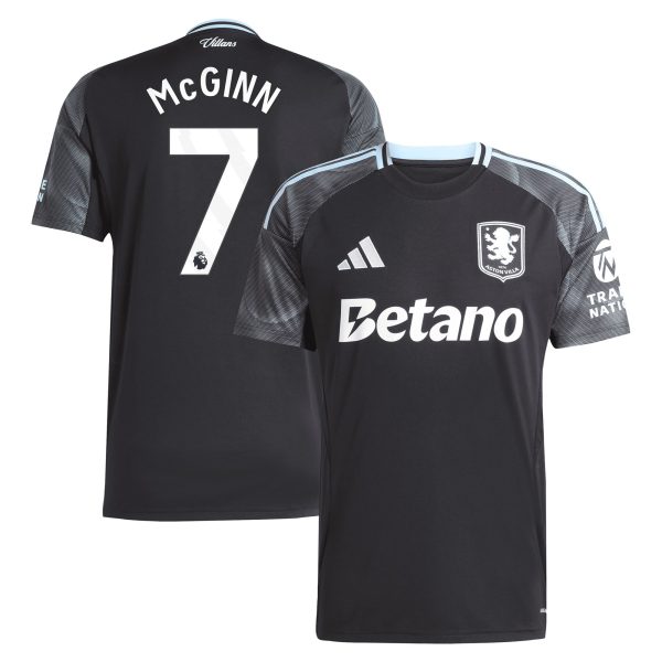 aston villa adidas away shirt 2025-26 with mcginn 7 printing Collection | Official Aston Villa FC Gear Online