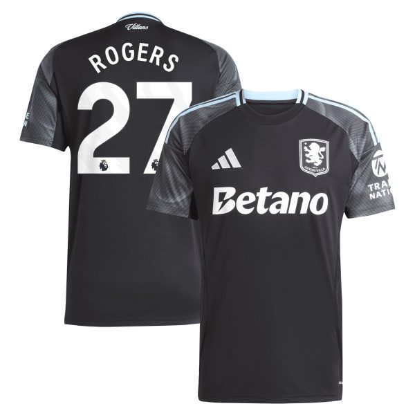aston villa adidas away shirt 2025-26 with rogers 27 printing Collection | Official Aston Villa FC Gear Online
