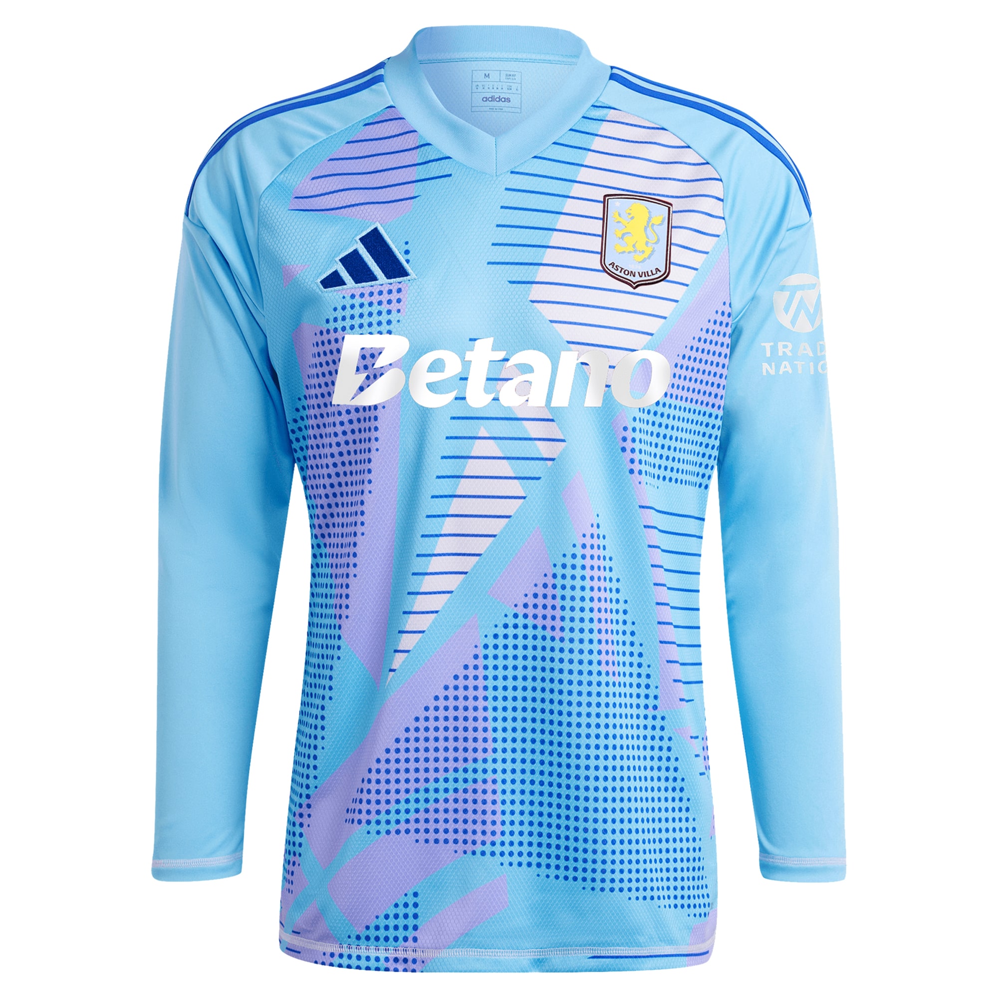 aston villa adidas goalkeeper shirt 2024-25 – long sleeve – 201964005 with custom printing Collection | Official Aston Villa FC Gear Online