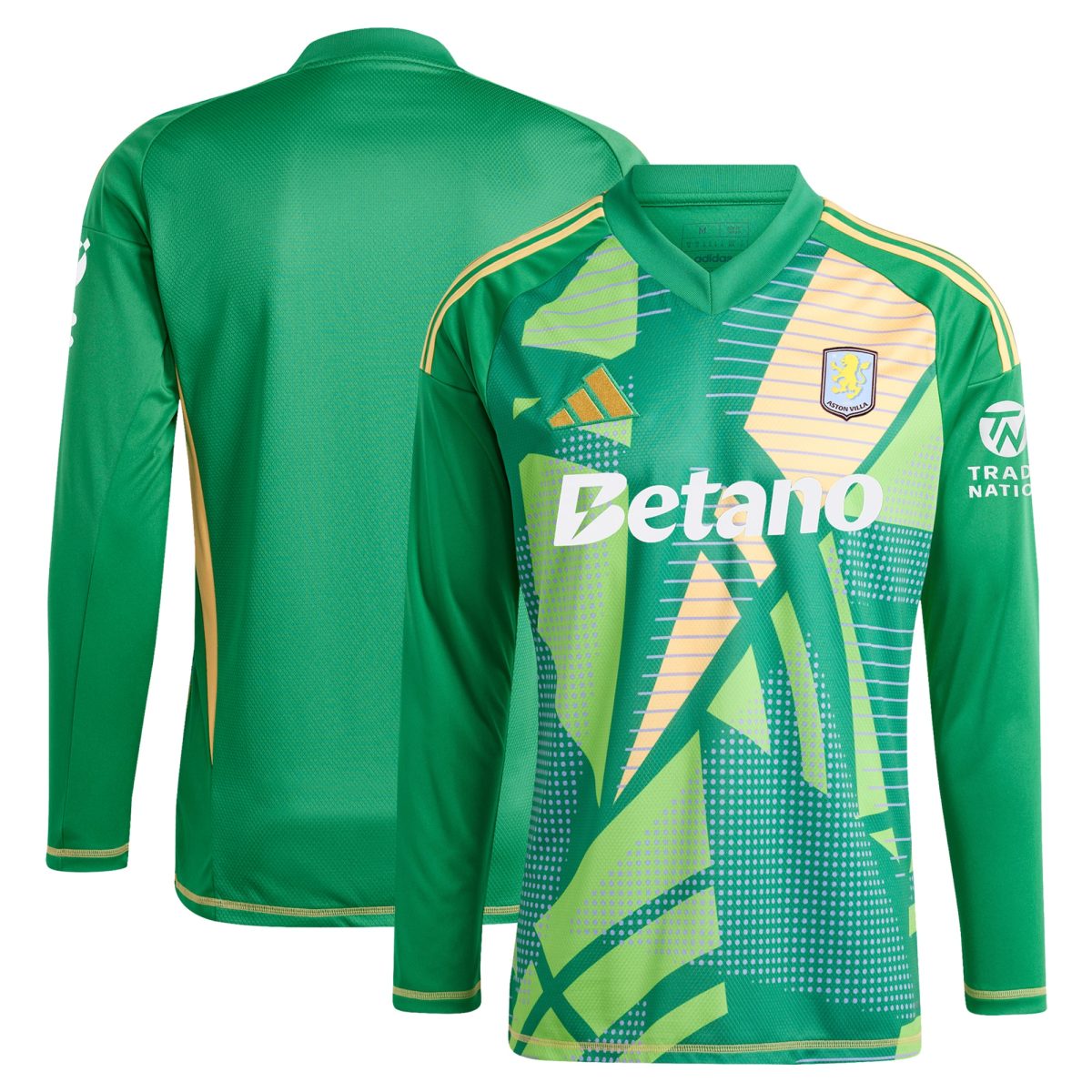 aston villa adidas goalkeeper shirt 2024-25 – long sleeve – 201964009 Collection | Official Aston Villa FC Gear Online