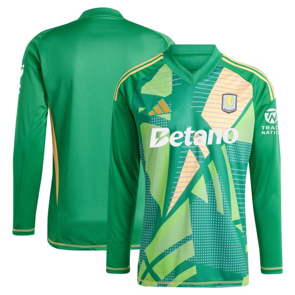 aston villa adidas goalkeeper shirt 2024-25 – long sleeve – 201964009 Collection | Official Aston Villa FC Gear Online