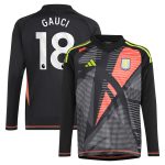 aston villa adidas goalkeeper shirt 2024-25 – long sleeve – kids with gauci 18 printing – 202029323 Collection | Official Aston Villa FC Gear Online