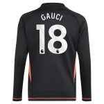 aston villa adidas goalkeeper shirt 2024-25 – long sleeve – kids with gauci 18 printing – 202029323 Collection | Official Aston Villa FC Gear Online