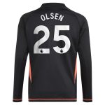 aston villa adidas goalkeeper shirt 2024-25 – long sleeve – kids with olsen 25 printing – 202029322 Collection | Official Aston Villa FC Gear Online