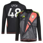 aston villa adidas goalkeeper shirt 2024-25 – long sleeve – kids with zych 48 printing – 202153091 Collection | Official Aston Villa FC Gear Online