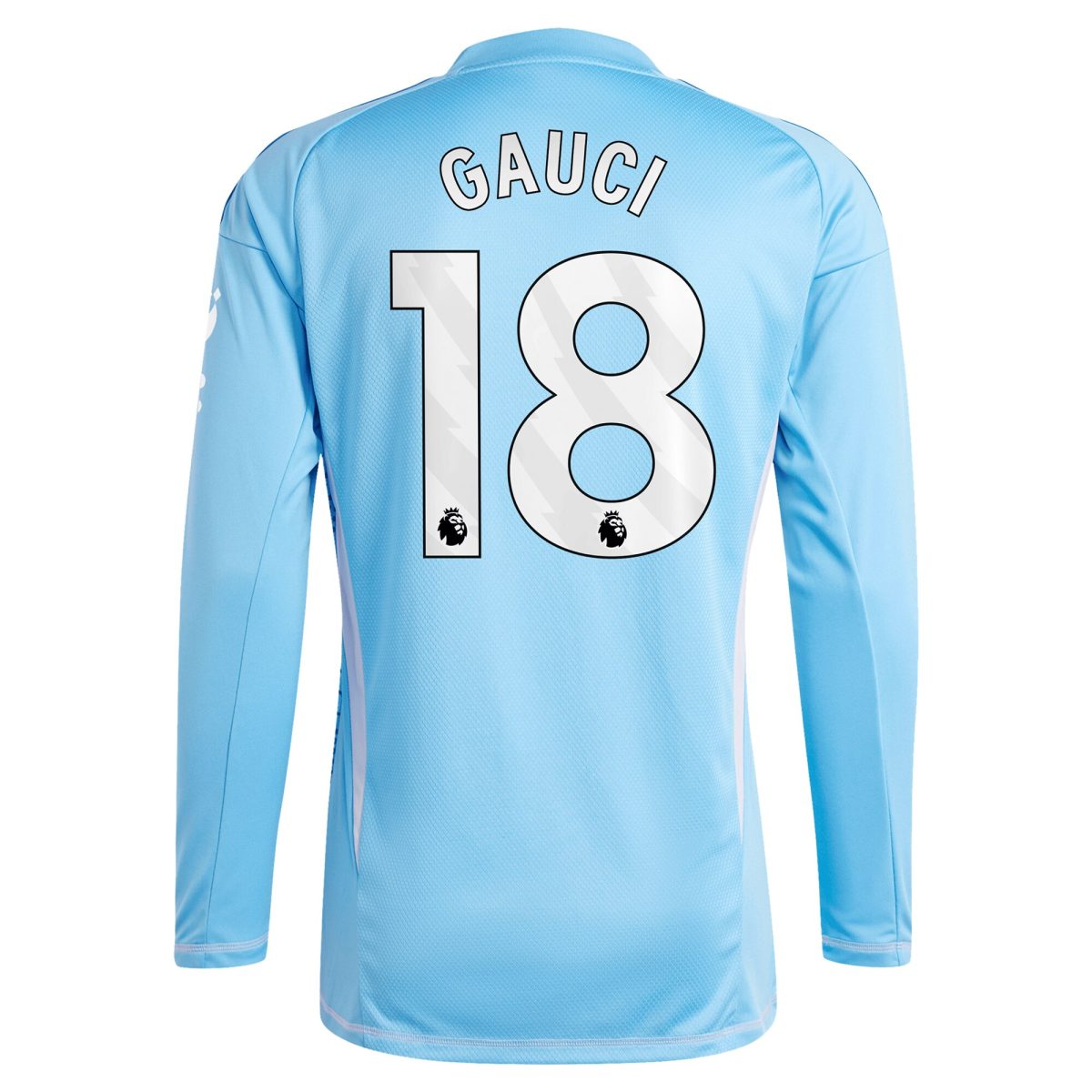 aston villa adidas goalkeeper shirt 2024-25 – long sleeve with gauci 18 printing – 202030982 Collection | Official Aston Villa FC Gear Online