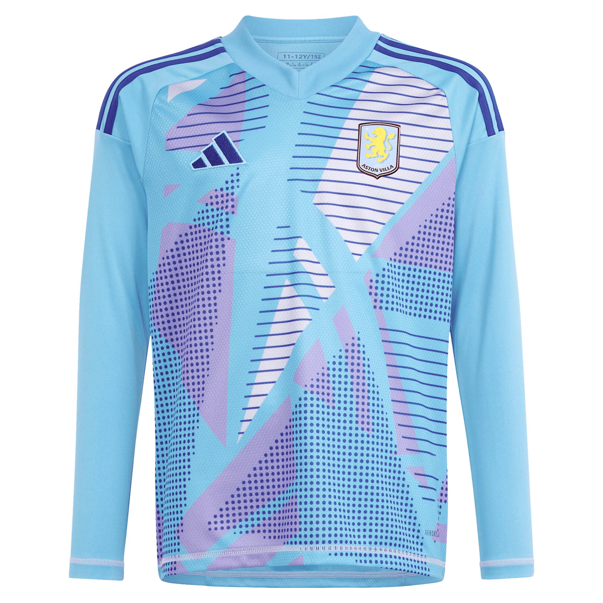 aston villa adidas goalkeeper shirt 2024-25 – long sleeve with martinez 23 printing – 202030980 Collection | Official Aston Villa FC Gear Online