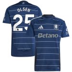 aston villa adidas goalkeeper shirt 2024-25 – long sleeve with olsen 25 printing – 202030975 Collection | Official Aston Villa FC Gear Online