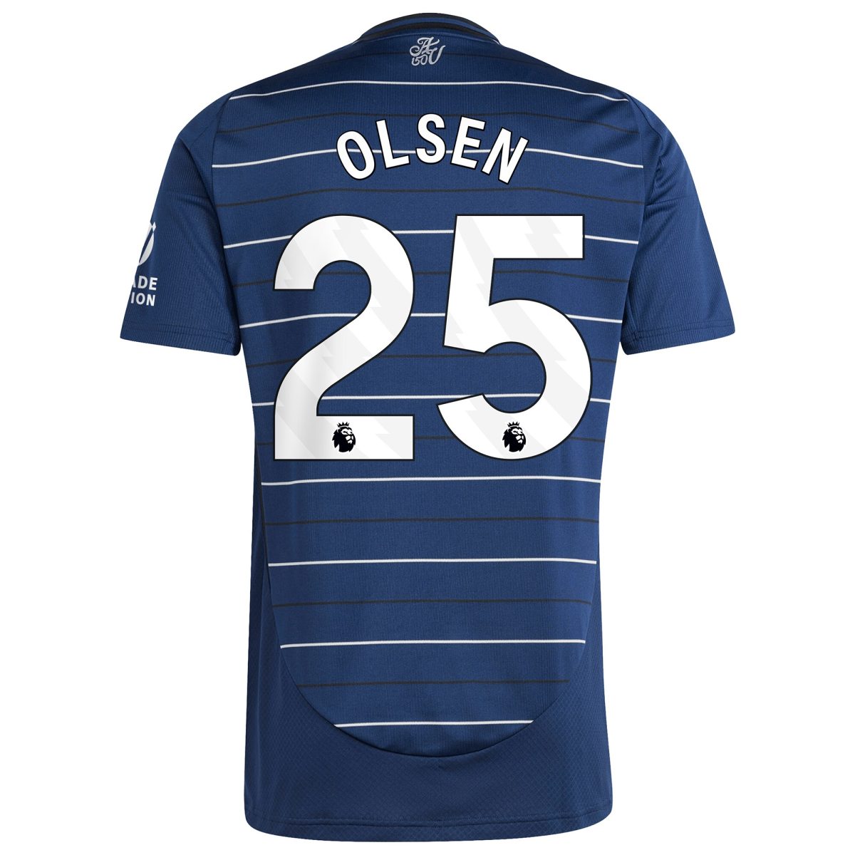 aston villa adidas goalkeeper shirt 2024-25 – long sleeve with olsen 25 printing – 202030975 Collection | Official Aston Villa FC Gear Online