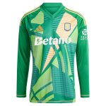 aston villa adidas goalkeeper shirt 2024-25 – long sleeve with olsen 25 printing Collection | Official Aston Villa FC Gear Online