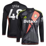 aston villa adidas goalkeeper shirt 2024-25 – long sleeve with zych 48 printing – 202153090 Collection | Official Aston Villa FC Gear Online
