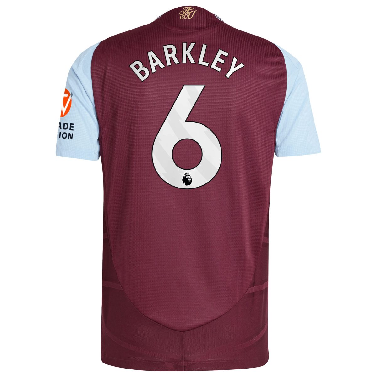 aston villa adidas home authentic shirt 2024-25 with barkley 6 printing Collection | Official Aston Villa FC Gear Online