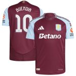 aston villa adidas home authentic shirt 2024-25 with buendia 10 cup printing Collection | Official Aston Villa FC Gear Online