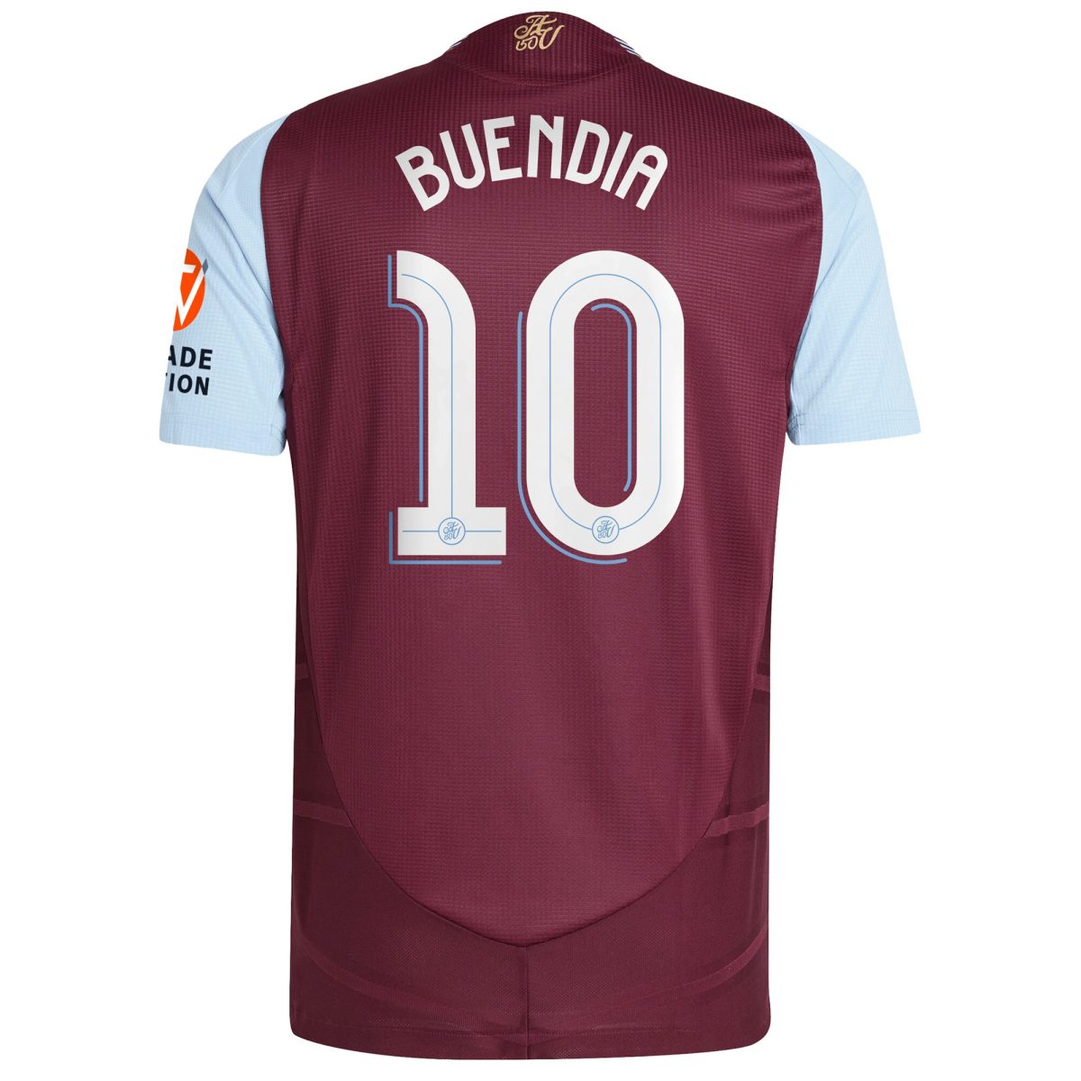 aston villa adidas home authentic shirt 2024-25 with buendia 10 cup printing Collection | Official Aston Villa FC Gear Online