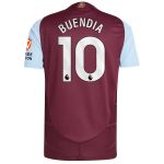 aston villa adidas home authentic shirt 2024-25 with buendia 10 printing Collection | Official Aston Villa FC Gear Online