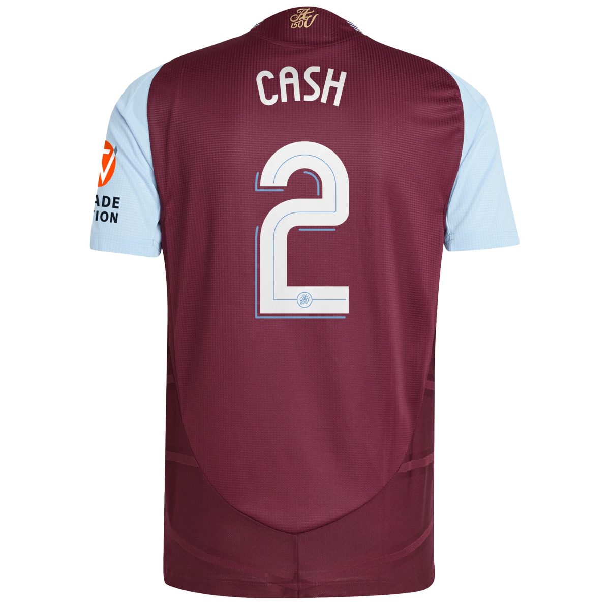 aston villa adidas home authentic shirt 2024-25 with cash 2 cup printing Collection | Official Aston Villa FC Gear Online