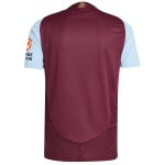 aston villa adidas home authentic shirt 2024-25 with custom printing Collection | Official Aston Villa FC Gear Online