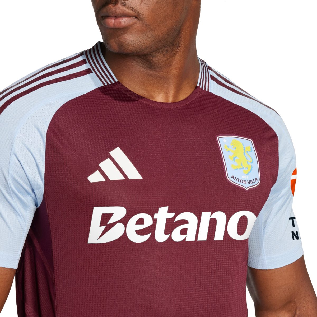 aston villa adidas home authentic shirt 2024-25 with custom printing Collection | Official Aston Villa FC Gear Online