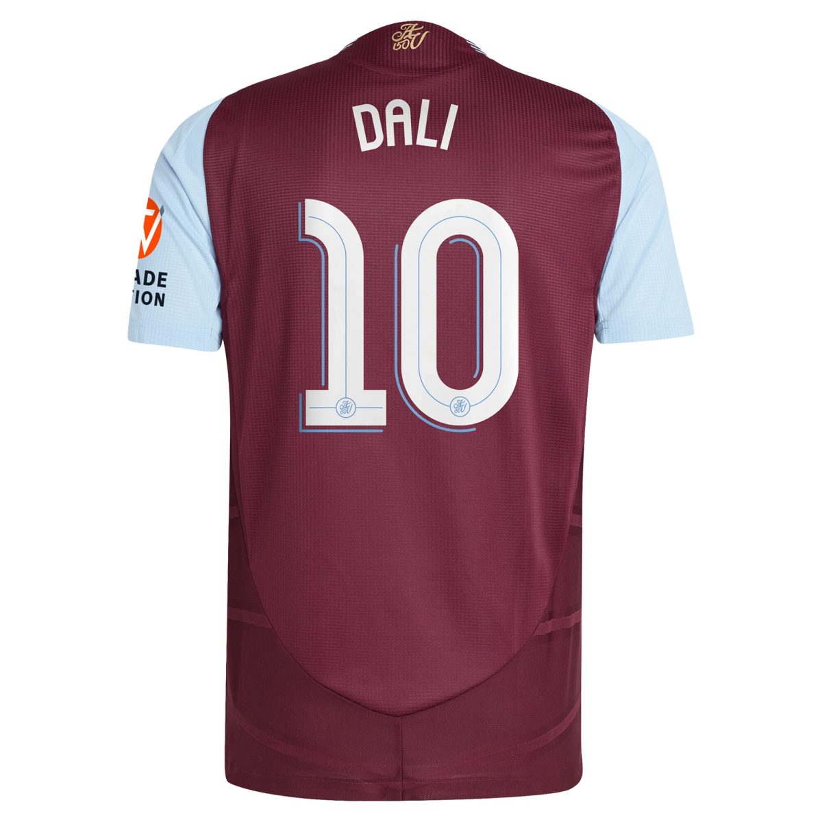 aston villa adidas home authentic shirt 2024-25 with dali 10 cup printing Collection | Official Aston Villa FC Gear Online