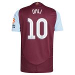 aston villa adidas home authentic shirt 2024-25 with dali 10 cup printing Collection | Official Aston Villa FC Gear Online