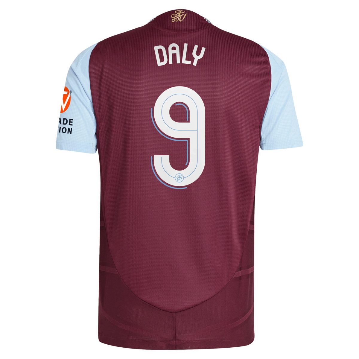 aston villa adidas home authentic shirt 2024-25 with daly 9 cup printing Collection | Official Aston Villa FC Gear Online