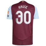 aston villa adidas home authentic shirt 2024-25 with hause 30 cup printing Collection | Official Aston Villa FC Gear Online