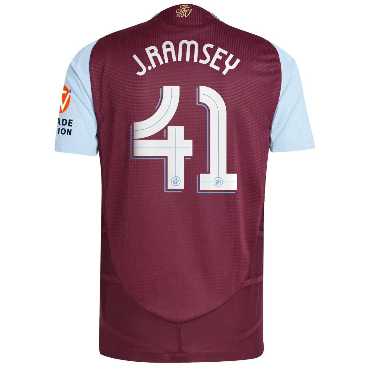 aston villa adidas home authentic shirt 2024-25 with j. ramsey 41 cup printing Collection | Official Aston Villa FC Gear Online