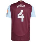 aston villa adidas home authentic shirt 2024-25 with konsa 4 cup printing Collection | Official Aston Villa FC Gear Online