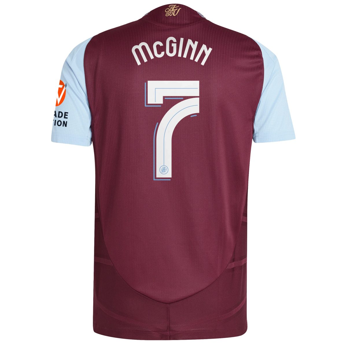 aston villa adidas home authentic shirt 2024-25 with mcginn 7 cup printing Collection | Official Aston Villa FC Gear Online