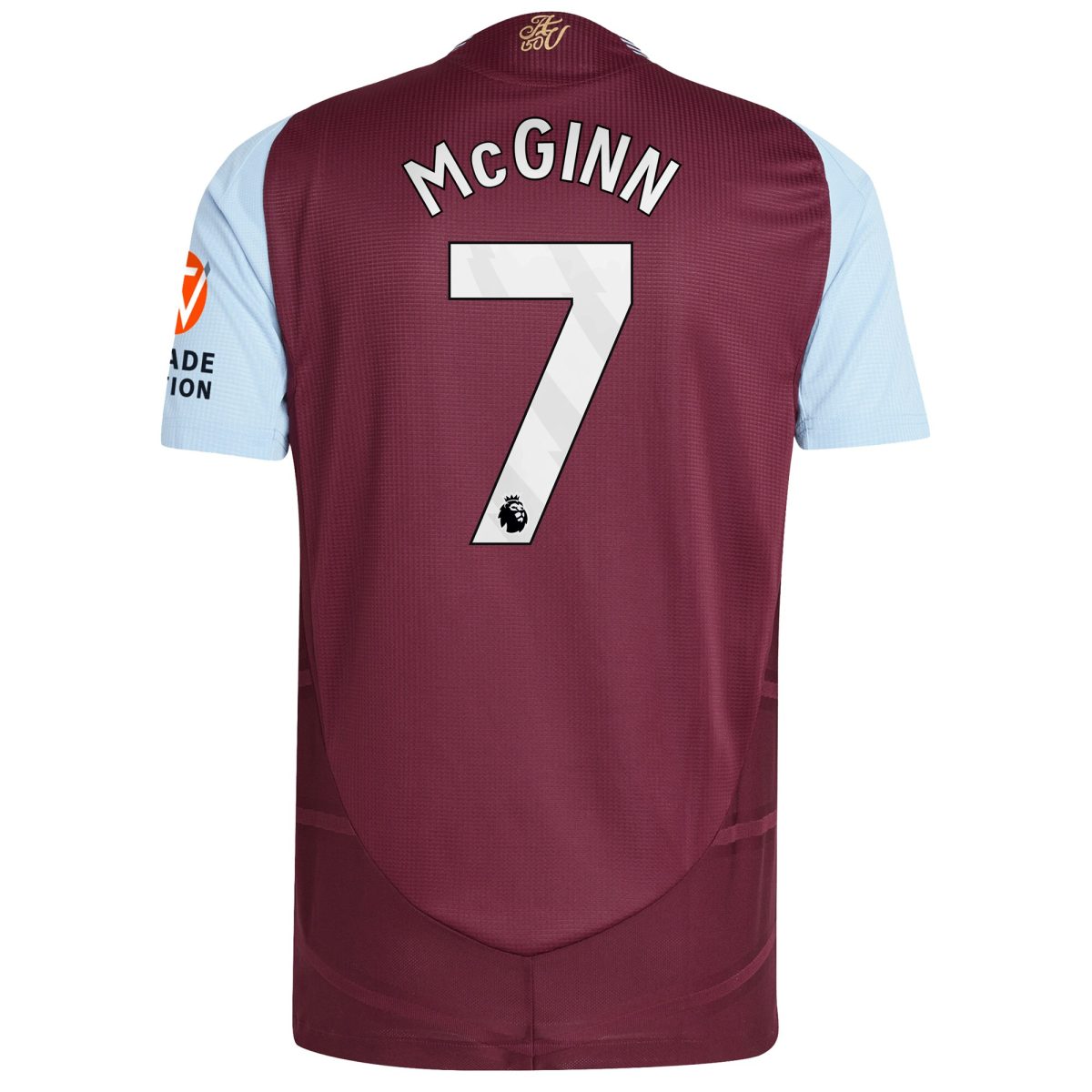 aston villa adidas home authentic shirt 2024-25 with mcginn 7 printing Collection | Official Aston Villa FC Gear Online